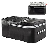 Générique Fahrradtasche für Fahrradgepäckträger, wasserdicht, mit Regenabdeckung, E...