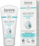 lavera basis sensitiv Feuchtigkeitscreme - mit Bio-Aloe Vera & Bio-Jojoba - intensive...
