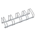 Monzana Fahrradständer für 5 Fahrräder 35-60 mm Reifenbreite Mehrfachständer...