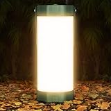 Glocusent Campinglampe & Zeltlampe: 106 LED Akkulampe mit 1200 Lumen, 5...