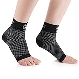 CAMBIVO 2 Paar Sprunggelenkbandage, Knöchelbandage, Kompressionssocken Damen Herren gegen...