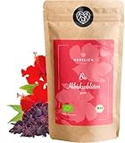 Bio Hibiskusblüten 150g - Hibiskustee - 100% Hibiskusblüten, ganz getrocknet -...