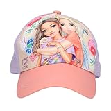 Depesche 13511 TOPModel Girl Power - Bedruckte Cap in Beige, mit Model Motiv und...