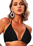 Navneet Bikini Oberteil Damen Bikini Triangel Push Up String Bikini Top Bikinis Bademode...