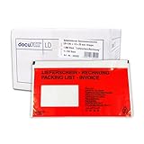 docuFIX classic docuFIX 1000 Lieferschein-Umschläge DIN LANG bedruckt mit Lieferschein,...