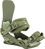 Nitro Herren One '23 Snowboard All-Terrain-Bindung Snowboardbindung, Olive, M