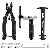 RYACO Kettennieter Fahrrad Set, Kettenzange,Fahrradketten Nieten und Kettenschloss Zange,...