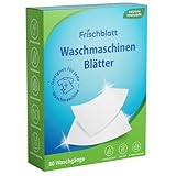 Frischblatt Waschmittel Blätter | natürliche Waschmittel Streifen, biologisch...