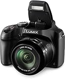 Panasonic Lumix DC-FZ82 Bridgekamera (18 Megapixel, 20 mm Weitwinkel, 60x opt. Zoom, 4K30p...