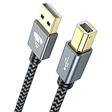 USB Druckerkabel【2M】,USB 2.0 Typ B Kabel USB A auf USB B Drucker Kabel PC Printer...
