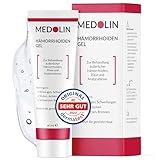 Medolin® Hämorrhoiden Gel - Gegen Schwellungen, Juckreiz, Schmerzen &...