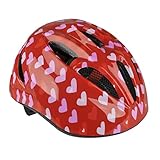 FISCHER Kinderhelm, Fahrradhelm, Jugendhelm Eule, XS/S, 48-54cm, weiß, hochfeste...