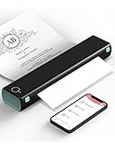 Phomemo M08F Mobiler Drucker A4 für Unterwegs Bluetooth Kleiner Thermodrucker - Portable...