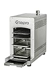 tepro Steakgrill Toronto, Keramik-Infrarotbrenner mit 3 kW Leistung, 800 Grad Gas, Maße...