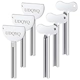 UDQYQ 6 Stücke Tubenquetscher Edelstahl Tubenausdrücker Metall Tubenpresse...