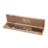 LAGUIOLE - Champagner-Schwert mit echtem Holzgriff - Edelstahl - Ergonomisch - Entkorken...