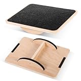 Inscrip Balance Board, 360° Sports Balancebrett Wobble Board für Erwachsene Anti-Rutsch,...
