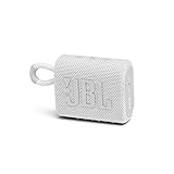 JBL GO 3 kleine Bluetooth Box - Weiß – Wasserfester, tragbarer Lautsprecher...