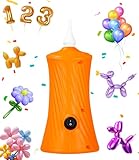 Ballonpumpe Elektrisch für Lange Ballons,Luftballonpumpe Elektrisch,Luftballon Pumpe,30W...