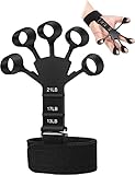 1Stück Fingertrainer Silikon Handtrainer,Griffkraft Trainer Finger Training...