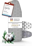 arteneur® - Made in Germany Bügelbrettbezug 120x40 | Hitzereflektierend | Gummizug |...