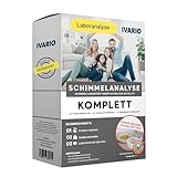 IVARIO Schimmeltest Komplett, Experten-Komplettanalyse im Labor für...