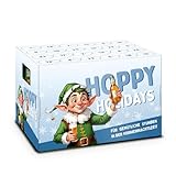 itenga Adventskalender Aufsatz für Bierkasten Männer Adventskalender Stülper - zum...
