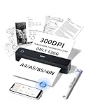 iDPRT MT610 Tragbarer Thermodrucker, Bluetooth-Tintenloser Drucker für...