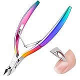 Nagelzange für Präzision Pediküre - DRMODE Premium Hautzangen Scharfem und...