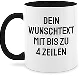 Tasse Tassen 325ml - Aufdruck selbst gestalten - Wunschtext I Eigener Text I...