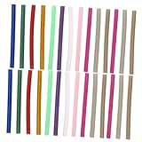 HOUDERCO 120 Stück Heißklebepatronen Bunte Klebesticks für Heißklebepistole Vielseitig...