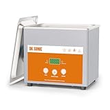 DK SONIC Ultraschall-Reiniger, 1,5L 60W Edelstahl-Ultraschall-Schmuck-Reiniger mit...