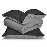 sleepwise Soft Wonder Bettwäsche-Set für Einzelbett, Mikrofaser, Oeko-TEX®, Bettbezug...