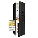 Exquisit Kühl-Gefrierkombination KGC265-70-WS-040E inoxlook-az | Nettoinhalt: 260 Liter |...