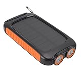 Xcello Solar Power Bank, 20000 mAh Tragbares Ladegerät Solar Power Bank, Vielseitiges...