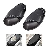 Leder Wasserdicht Sitzabdeckung Universal Schwarz Sitzabdeckung Roller Sitzbezug Motorrad...