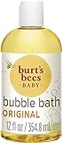 Burt's Bees Baby Sanftes Schaumbad und Waschgel, 350 ml Flasche