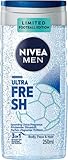 NIVEA MEN Duschgel, vitalisierende Pflegedusche mit prickelndem Zitrusduft, Männer...