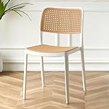 TANZEM Stuhl, Relaxsessel, Liegestuhl, Kunststoff-Esszimmerstuhl, moderner Stapelstuhl,...