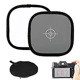 GraueKarte Weißabgleich Karten 30 cm Faltbare 18% Doppelseitige Graukarte Portable Focus...