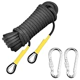 Outdoor Kletterseil 10M (33ft), 8mm Outdoor Kletterseil, statisches Kletterseil...