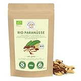 Paranüsse bio 250g von Munchilycious, rohe Paranusskerne, Nüsse Snacks, Keto, Perfekt...