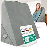 maxVitalis Multifunktions-Keilkissen Rückenkissen Kniestütze Beinablage...