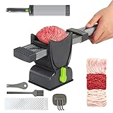 Fleischschneidemaschine, Edelstahl Allesschneider Fleischerbeil, Verstellbarer...