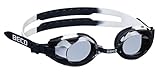 Beco Unisex – Erwachsene Arica Profischwimmbrille, schwarz/weiß, One Size