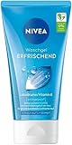 NIVEA Erfrischendes Waschgel, sanftes Reinigungsgel mit Vitamin E und Lotusblume, milde...
