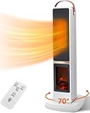 Taylor Swoden Dana - 2000W PTC Elektroheizung für den Innenbereich mit Kamin, schneller...