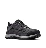 Columbia Crestwood Wanderschuhe für Herren, Schwarz (Shark x Columbia Grey), 43...
