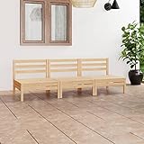 Rantry 3-TLG. Gartenlounge Set Gartensofa Gartenmöbel Set Gartenlounge Sitzgruppe...