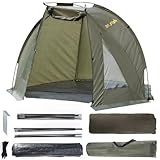 Dr.Fish Camping Angelzelt 1-2 Personen Ultraleichtes Leichtes Aufstellen Bivvy...